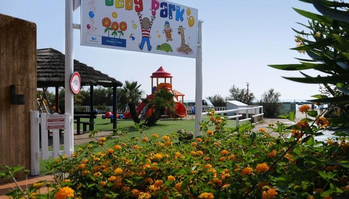 بورتو غاريبالدي Lodge Tent Spiaggia E Mare Holiday Park المظهر الخارجي الصورة